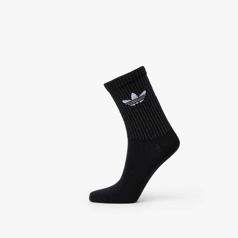 adidas Reflective Crew Socks 2-Pack Black/ Reflective Silver/ Putty Mauve