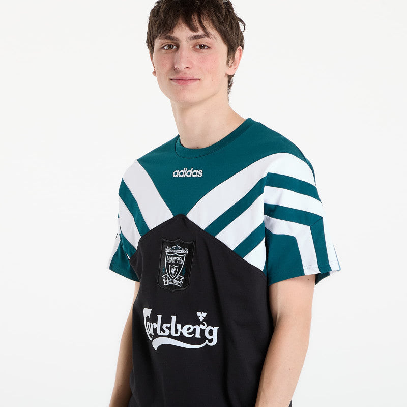 adidas Liverpool Fc T-Shirt 95 Black/ Rich Green