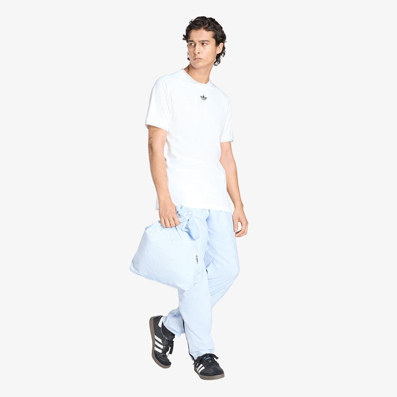 adidas Chest Stripes Engineered Collar T-Shirt White