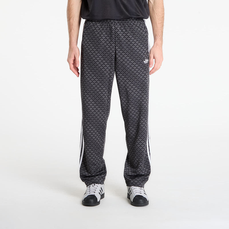 adidas Firebird Loose Monogram Track Tracksuit Bottoms Black