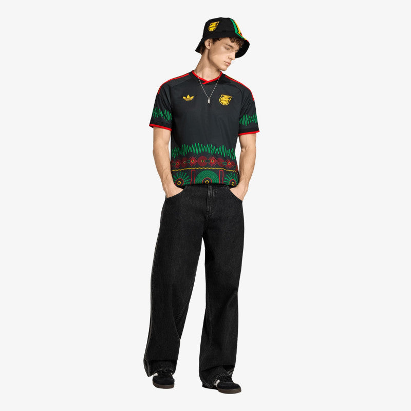 adidas Jamaica 26 X Bob Marley Away Jersey Black