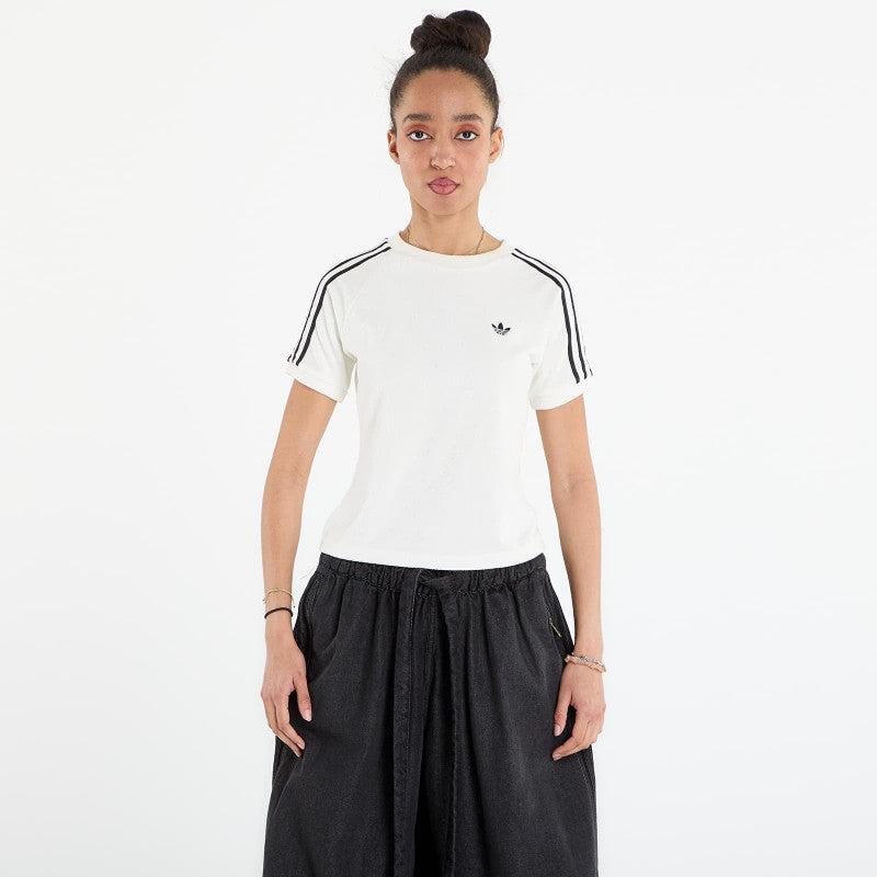 adidas Terry Towel Cali T-Shirt Off White