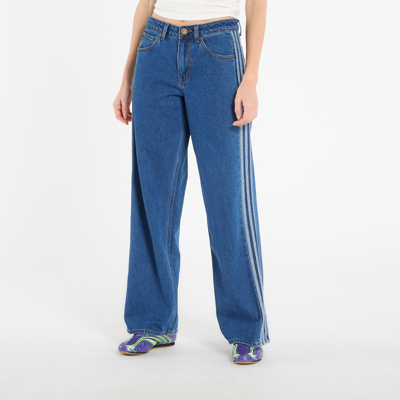 adidas Firebird Track Pant Denim Medium Vintage Denim