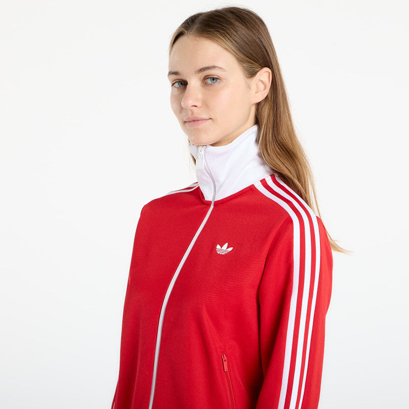 adidas Classic Track Top Better Scarlet/ White