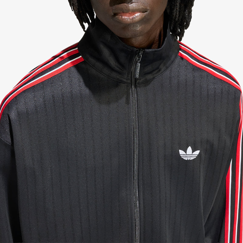 adidas Firebird Loose Pinstripes Track Top Black