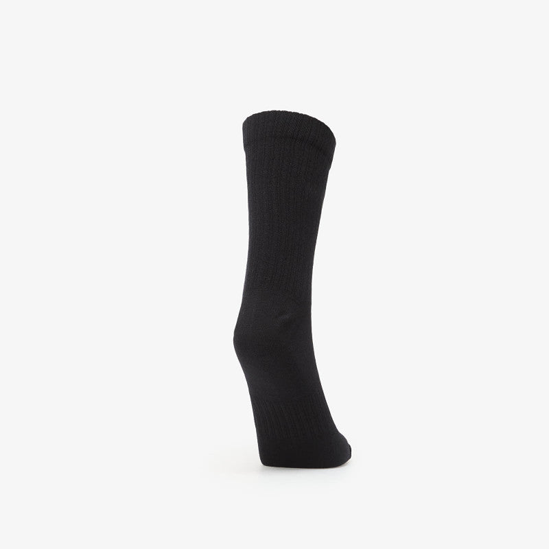 adidas Football Embroidered Crew Socks 2 Pairs White/ Black