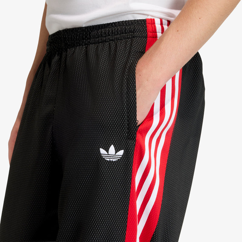 adidas Loose Mesh Tracksuit Bottoms Black
