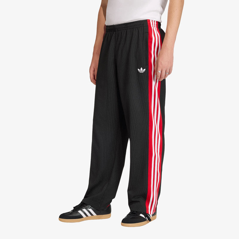 adidas Loose Mesh Tracksuit Bottoms Black