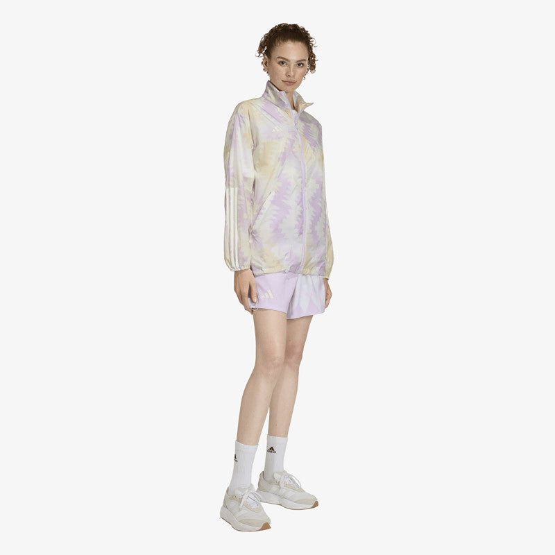adidas House Of Tiro x Common Goal AOP Windbreaker Wonder White/ Off White/ Ice Lavender