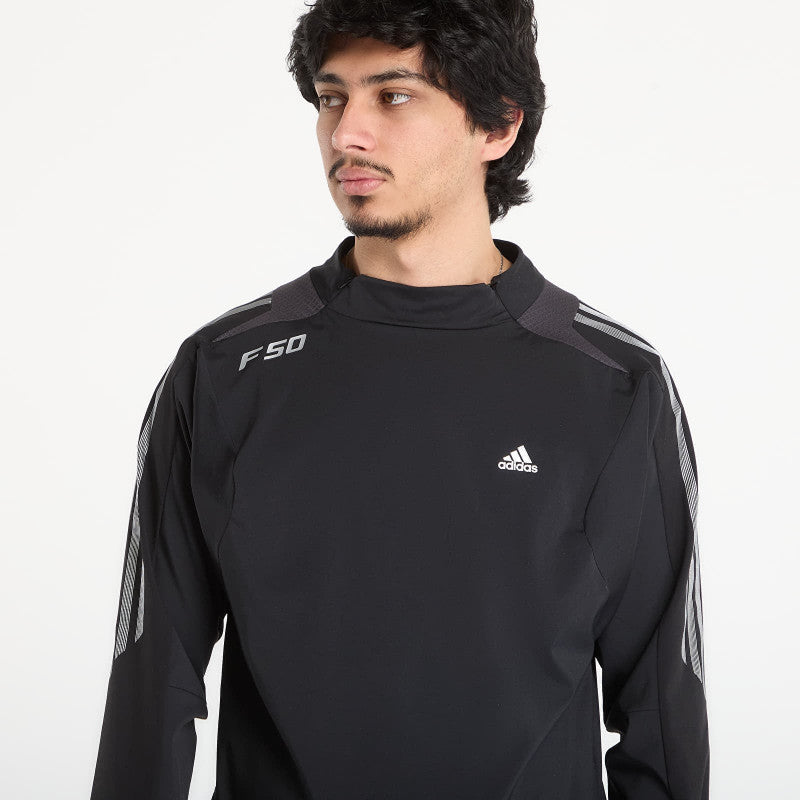 adidas F50 Slim Jersey Long Sleeve Black