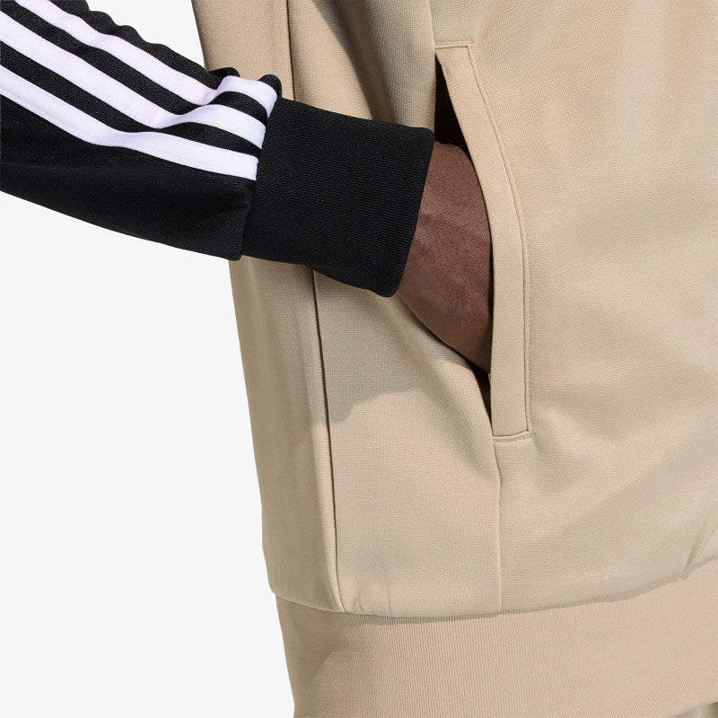 adidas Sst Track Top Stone Khaki