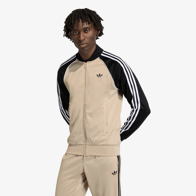 adidas Sst Track Top Stone Khaki