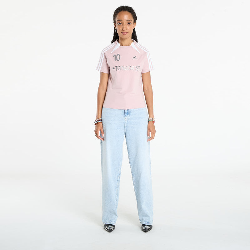 adidas Adilenium Season 4 Teamgeist Slim T-Shirt New Rose