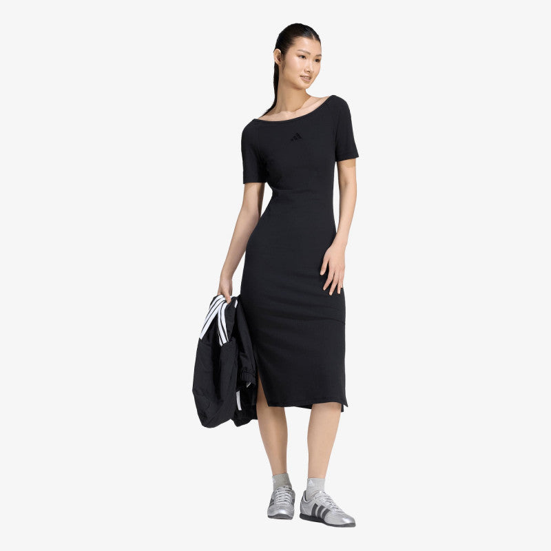 Sukienka adidas Wmns Ak Sl Rib Dre Black