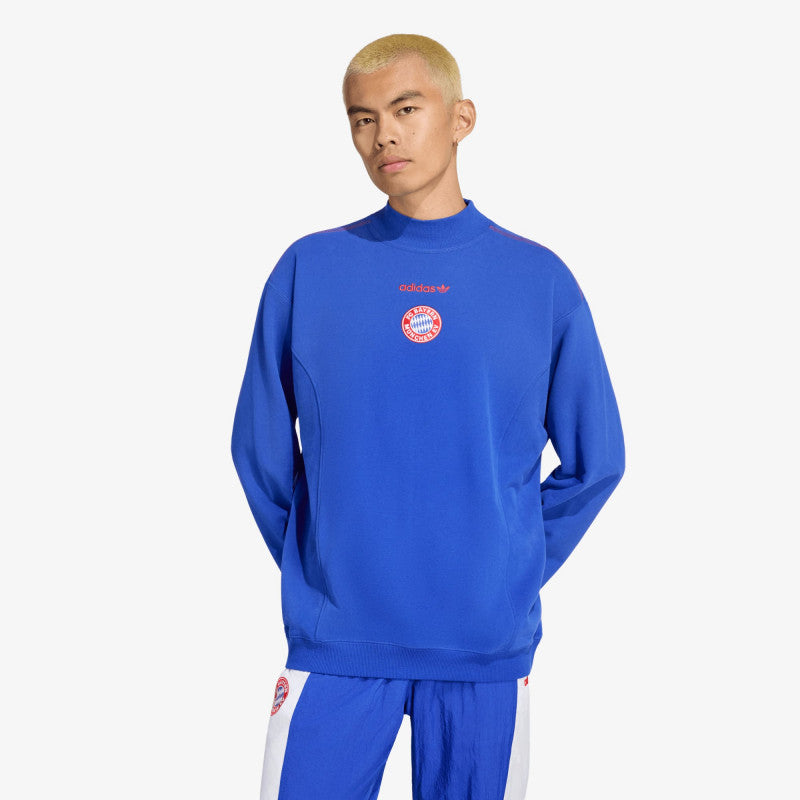 adidas FC Bayern Muenchen EQT Sweatshirt Semi Lucid Blue