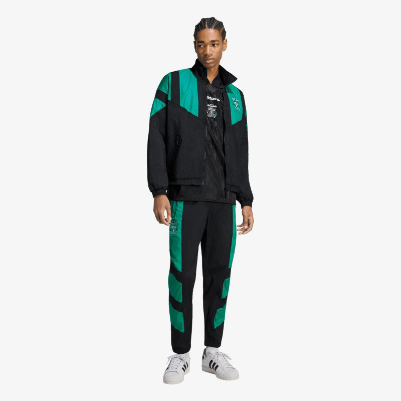 adidas Liverpool FC EQT Track Top Black/ Equipment Green