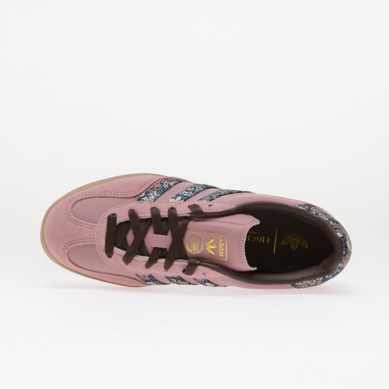 adidas x Liberty London Gazelle Indoor Magic Mauve/ Aurora Coffee/ Gum5