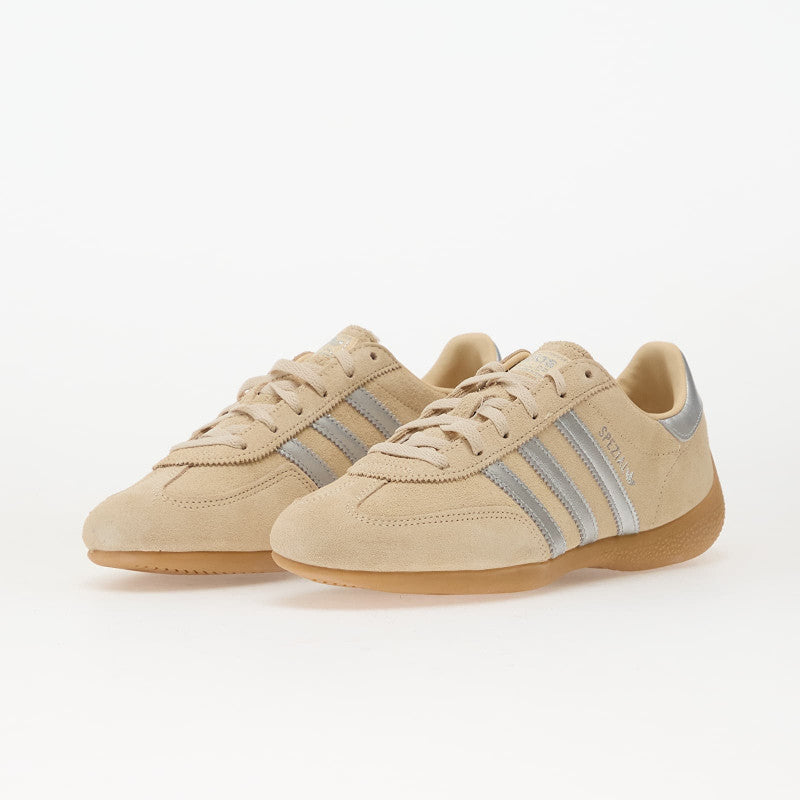 adidas Handball Spezial Lo Pro Wmns Sand Strata/ Silver Metallic/ Gum