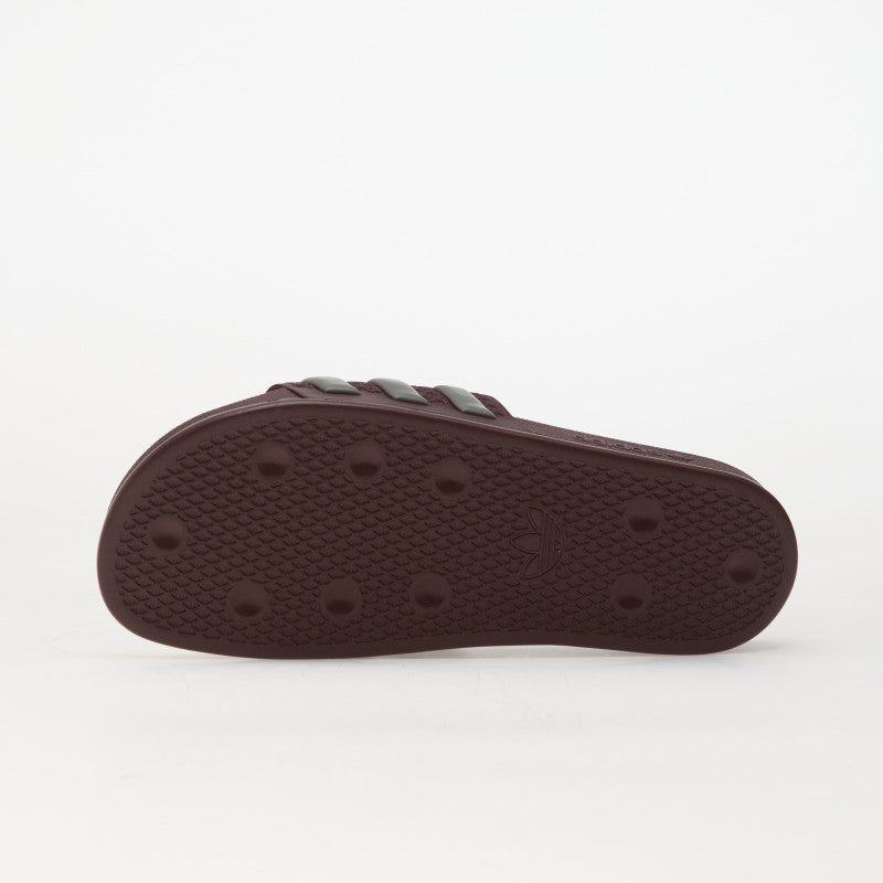 adidas Adilette OG Cf Slides Maroon/ Ftwr White/ Core Black