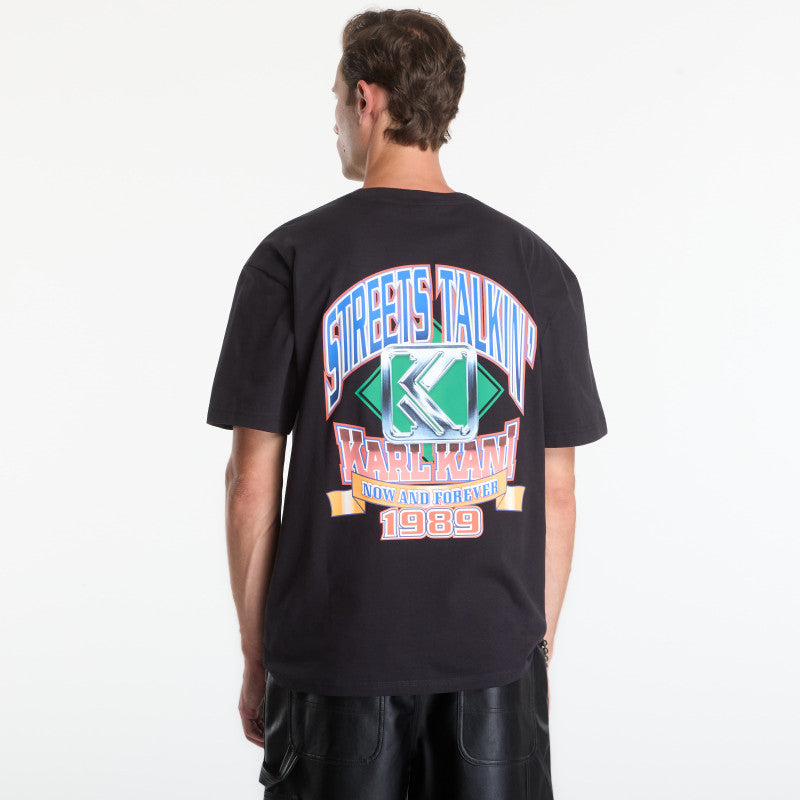 Karl Kani Baseball Oversized T-Shirt Black