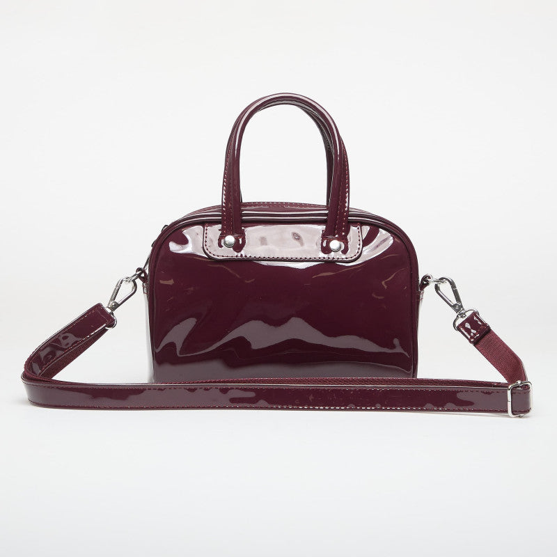 adidas Adicolor Mini Bowling Bag Shoulder Bag Maroon