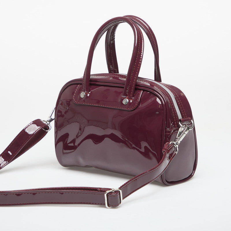 adidas Adicolor Mini Bowling Bag Shoulder Bag Maroon