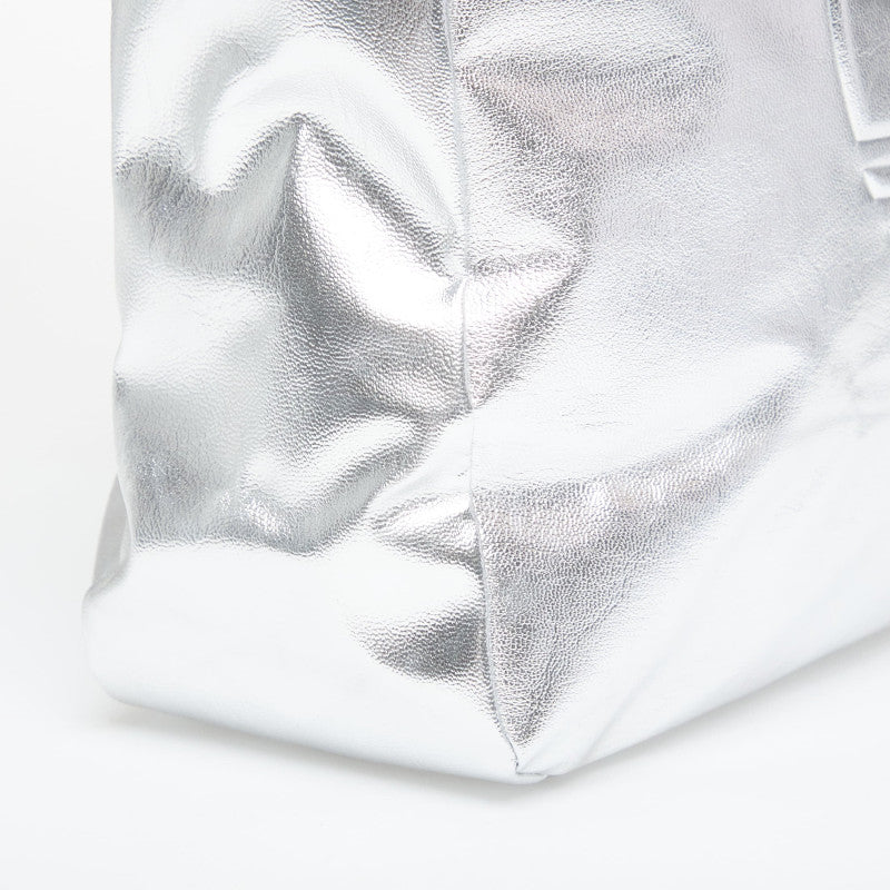 adidas Shopper Metallic Pu Bag Silver Met.