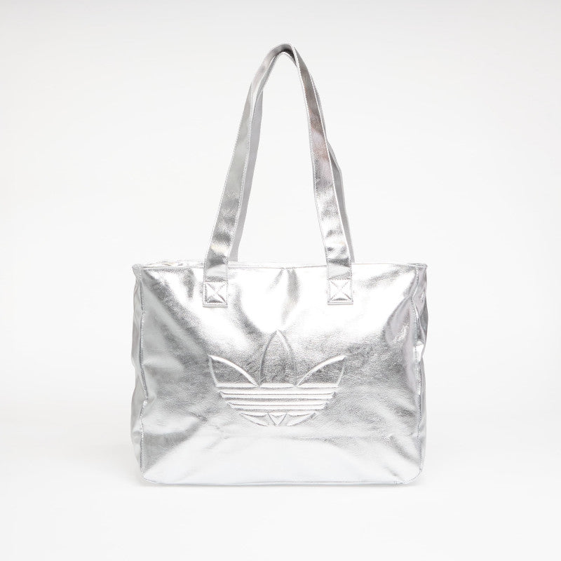 adidas Shopper Metallic Pu Bag Silver Met.