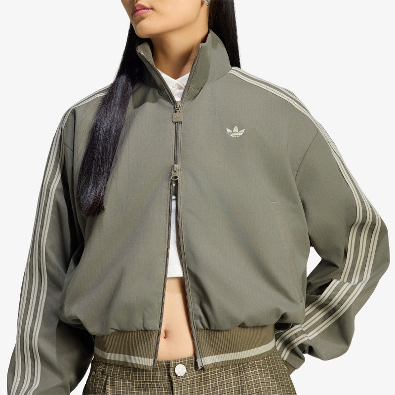 adidas Firebird Track Top Branch/ Silver Pebble