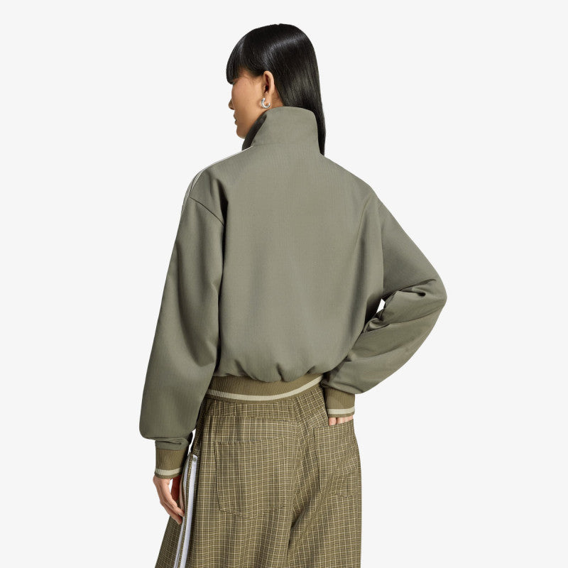 adidas Firebird Track Top Branch/ Silver Pebble
