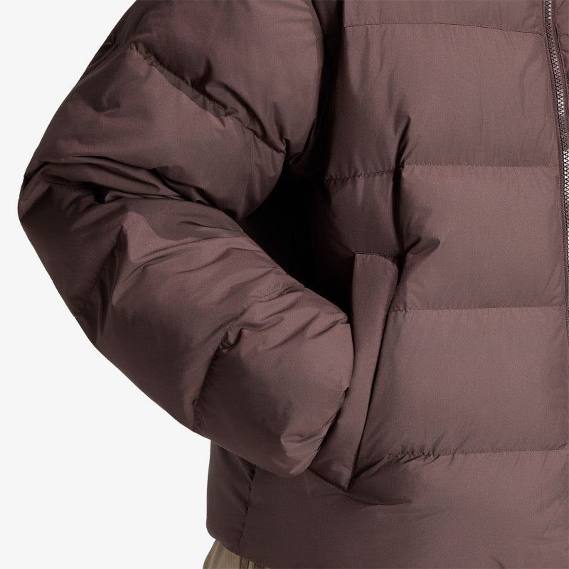 adidas Stand Collar Regen Jacket Aurora Coffee