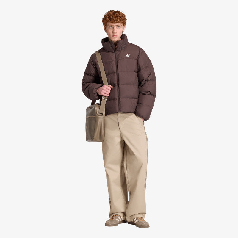 adidas Stand Collar Regen Jacket Aurora Coffee
