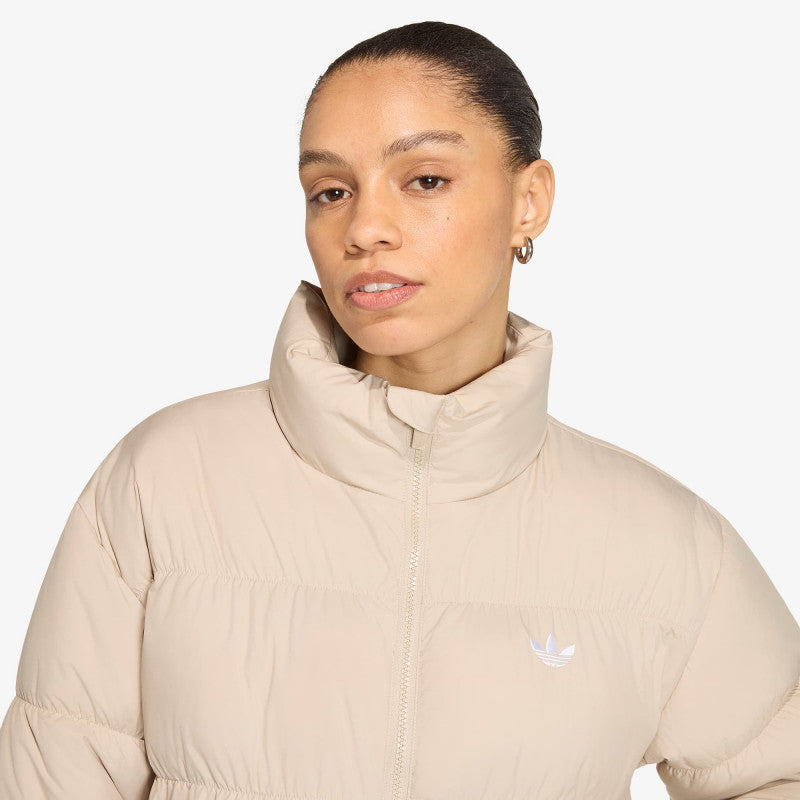 puchowa adidas Short Padded Jacket Khaki Three