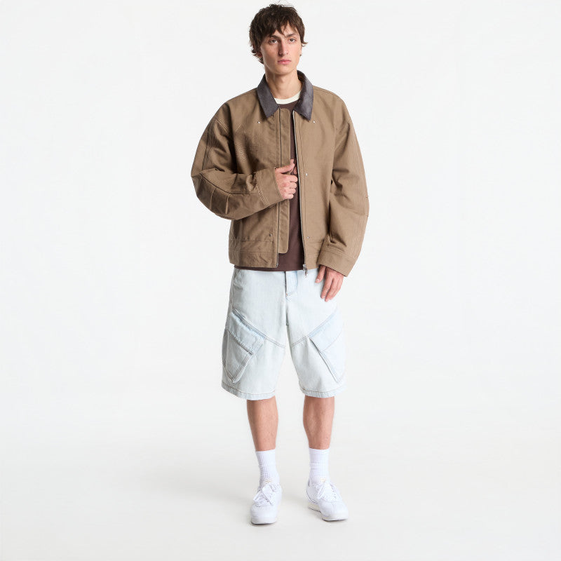 adidas Premium Essentials Bomber Jacket Khaki Six