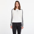 adidas Slim Solid Spike Knit Sweatshirt White
