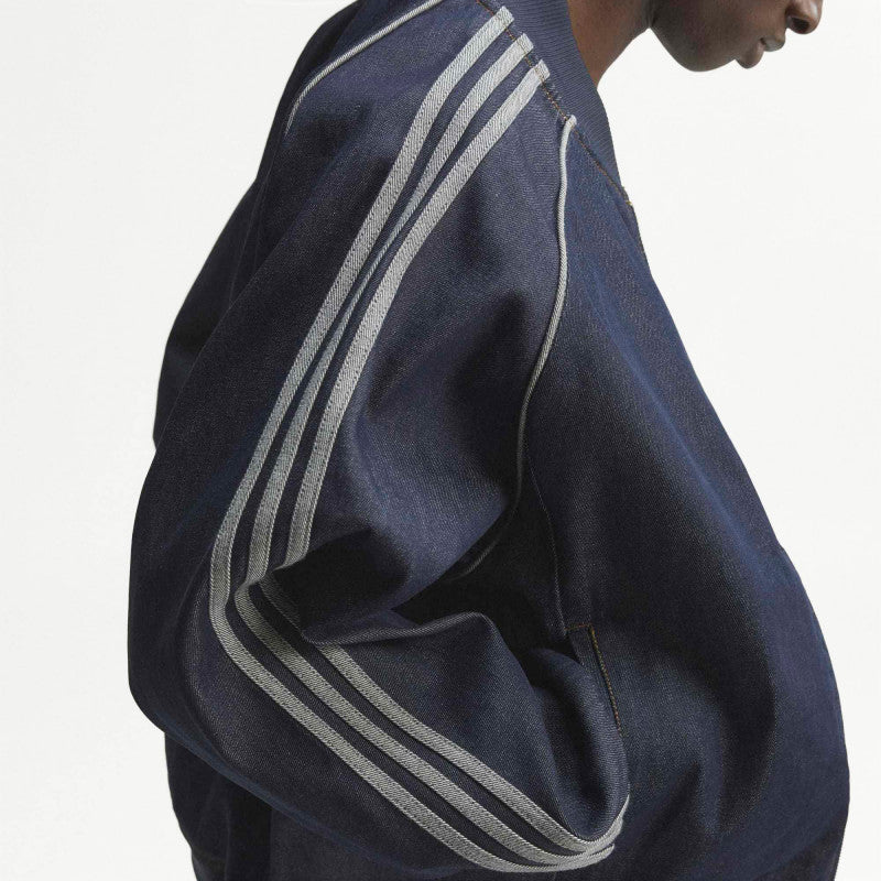 adidas SST Adicolor Denim Tracktop Indigo Denim