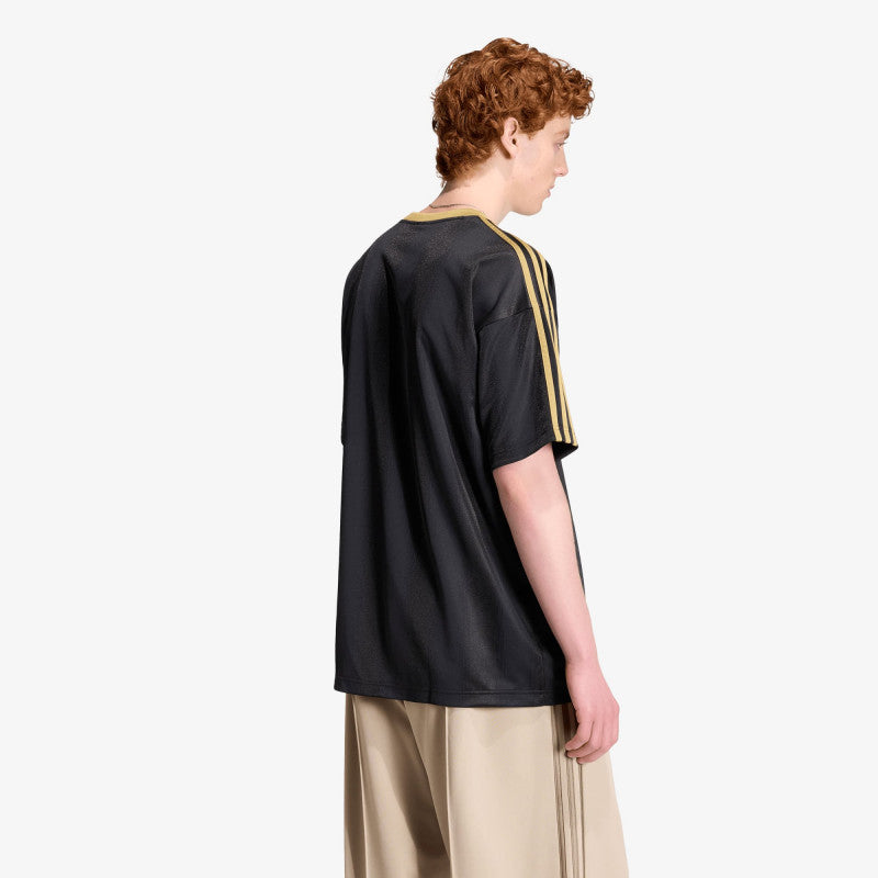 adidas Adicolor Jacquard Jersey Black/ Dark Football Gold