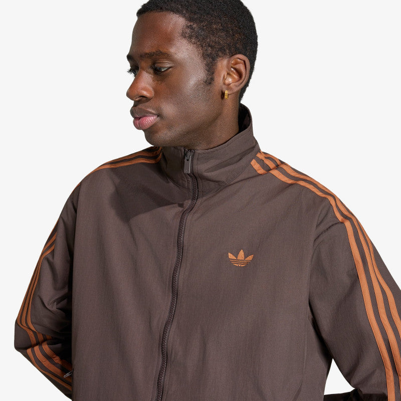 adidas Firebird Woven Track Top Aurora Coffee