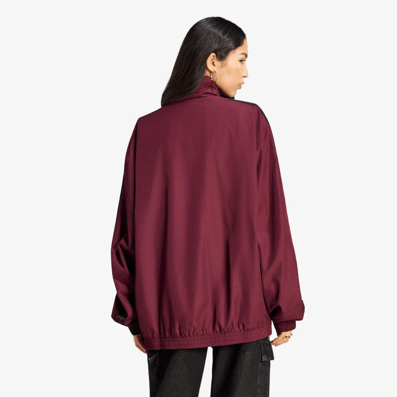 adidas Firebird Adilenium Track Top Maroon/ Black