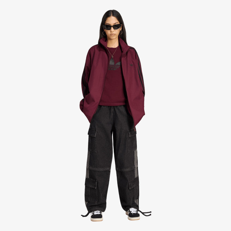 adidas Firebird Adilenium Track Top Maroon/ Black