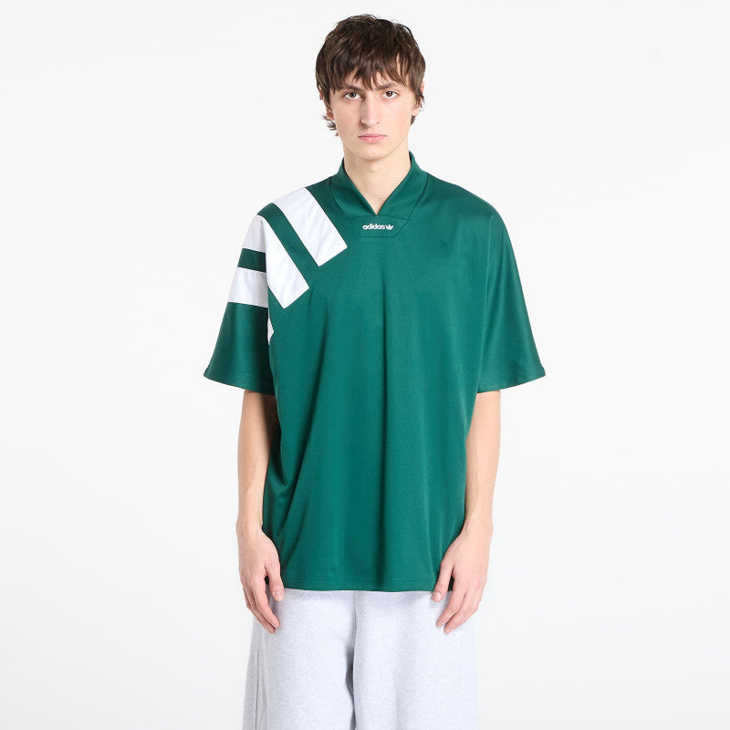adidas Adicolor Blocked Jersey Collegiate Green/ White