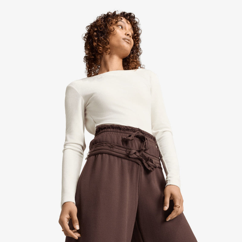 adidas SST Double Waisted Pant Aurora Coffee