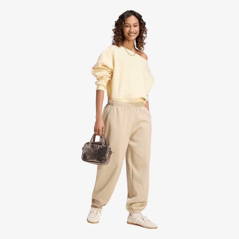 adidas Essentials Loose Fleece Joggers Khaki Three