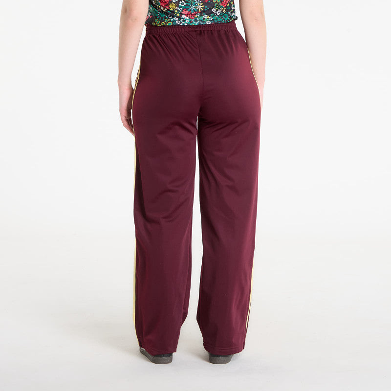 adidas Firebird Loose Track Tracksuit Bottoms Maroon