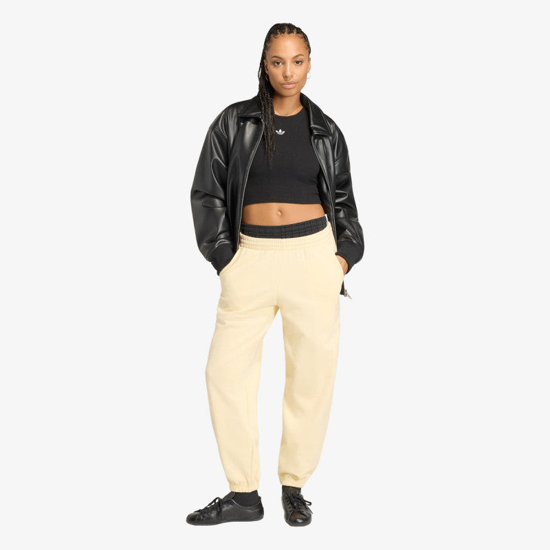 adidas Essentials French Terry Jogger Pants Warm Vanilla