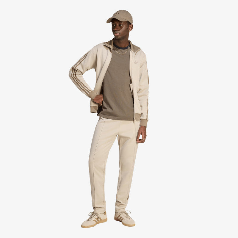 adidas Classic Track Top Khaki Three