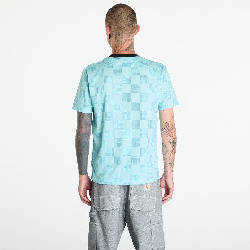 Karl Kani OG Sport Star Check Trikot Light Blue/ Black