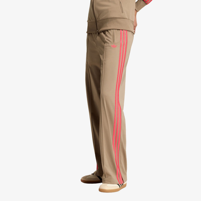 adidas Firebird Loose Tracksuit Pants Khaki Six/ Power Pink