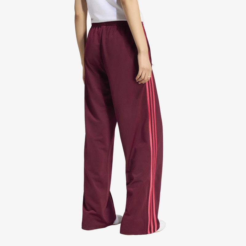 adidas Firebird Loose Track Tracksuit Bottoms Maroon/ Power Pink