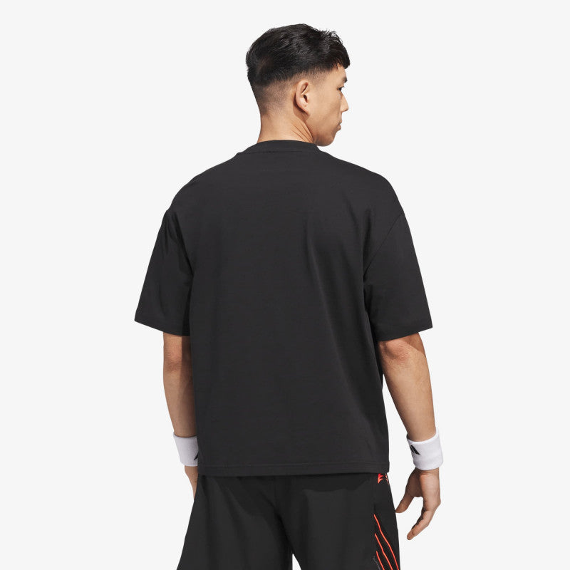 adidas Anthony Edwards Bling Tee Black